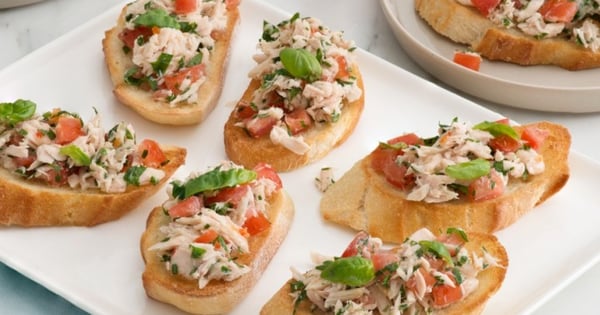 Tuna Bruschetta