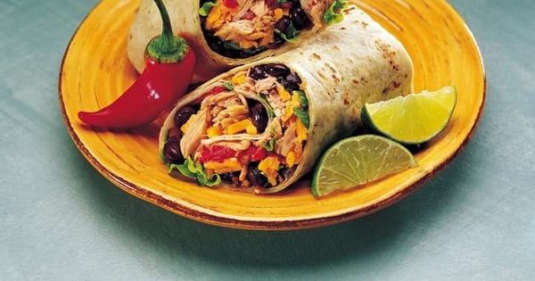Mexican Tuna Wrap