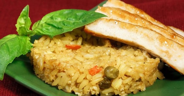 Baked Fried Rice Cakes