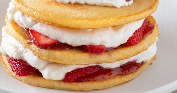 Strawberry Shortcake Pancakes