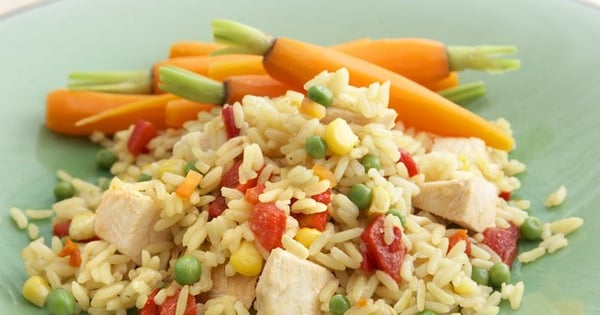 Garden Vegetable Chicken & Rice