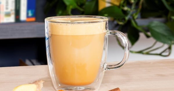 Amber Spice Oatmilk Latte