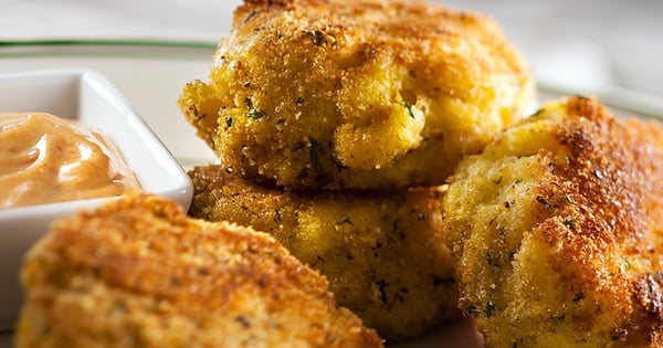 Macaroni and Cheese Fritters