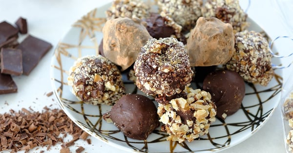 Maple Nut Truffles
