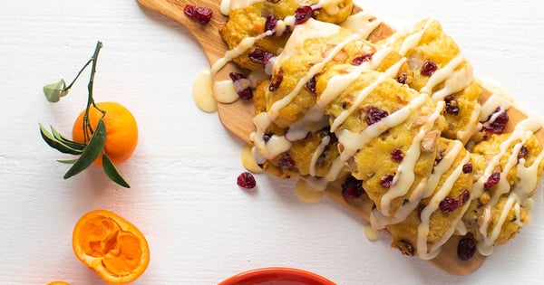 Pear Cranberry Scones