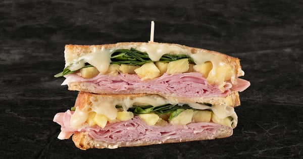 Pineapple Ham Grilled Cheese