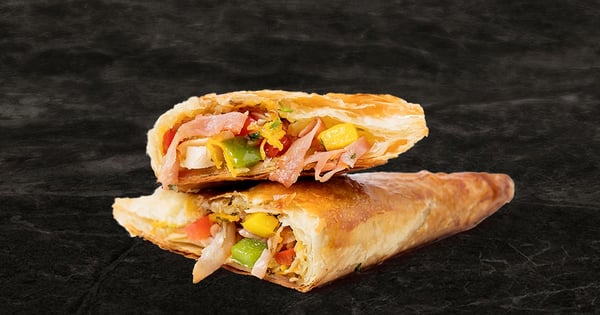 Chicken & Ham Stuffed Turnovers