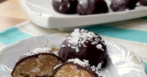 Wholesome snacks: Naturally Sweetened Coconut Mounds