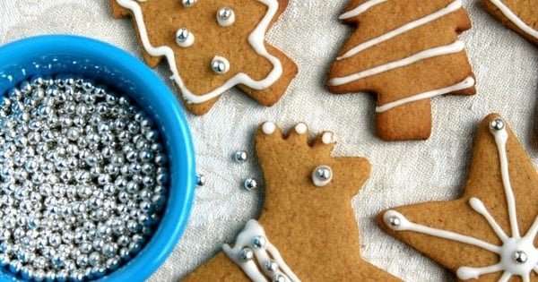 Whole Wheat Gingerbread Cut Out Cookies