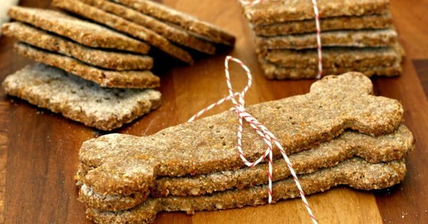 Homemade Cornmeal Molasses Dog Treats