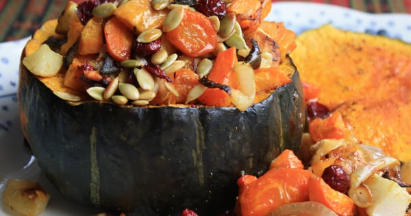 Roasted Root Vegetables with Molasses Cider Glaze