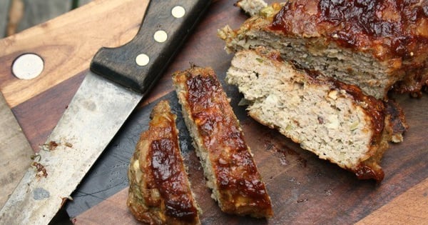 Spiced Apple Barbecue Sauce & Turkey Meatloaf