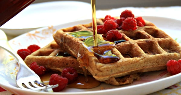 Molasses Flax Waffles – an old Norwegian recipe updated