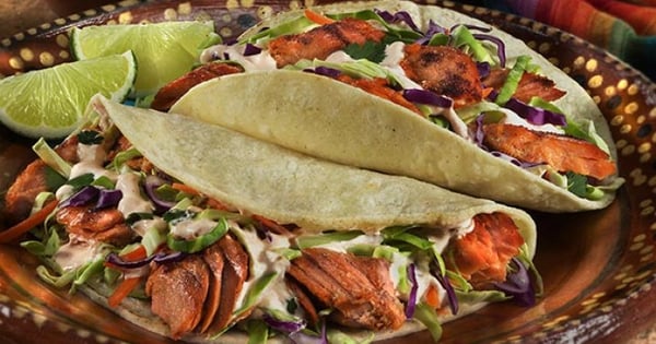 Slammin' Salmon Tacos