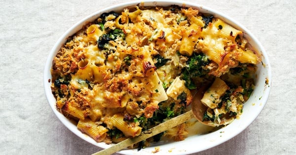 Spicy Baked Pasta With Cheddar and Broccoli Rabe