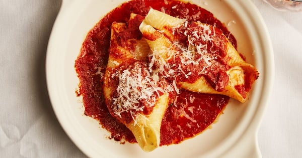 Stuffed Shells with Marinara