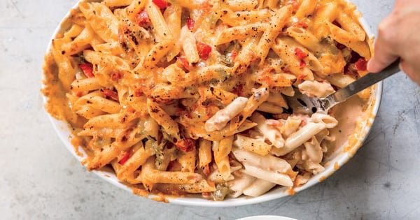 Baked Penne with Green Chiles