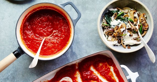 Creamy Vegan Mushroom Lasagna