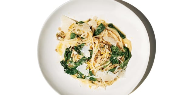 Spaghetti With Ramps