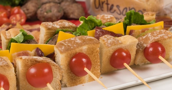 Mini Burger Skewers