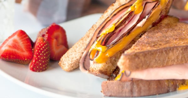 Grilled Ham & Cheese Sandwich