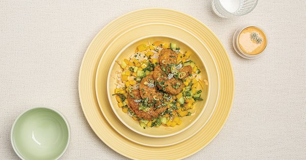 Bang bang shrimp poke