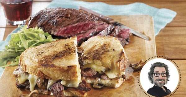 Bistro-style grilled cheese from Christian Begin