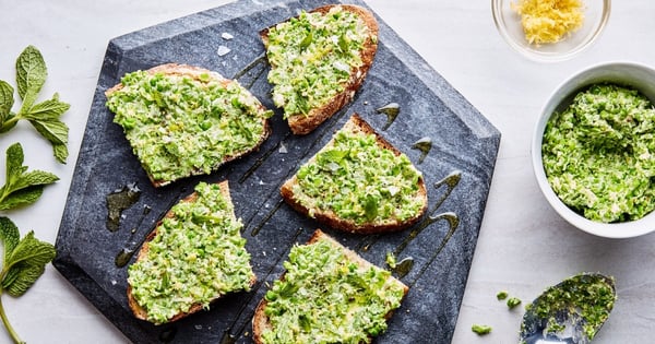 Spring Pea Butter with Shallot and Lemon