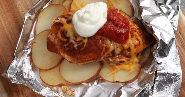 Foil-Pack Taco Chicken Dinner