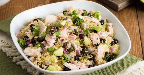 Tex-Mex Quinoa Tuna Salad