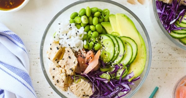 Homemade Sesame-Ginger Tuna Bowl