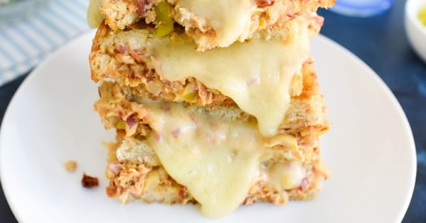 Mediterranean Tuna Melt