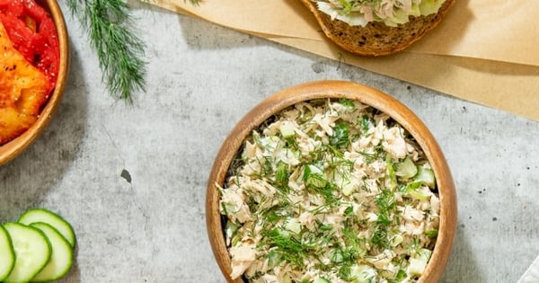 Dill-icious Tuna and Cucumber Salad