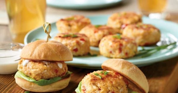 Jalapeño Tuna Rice Sliders