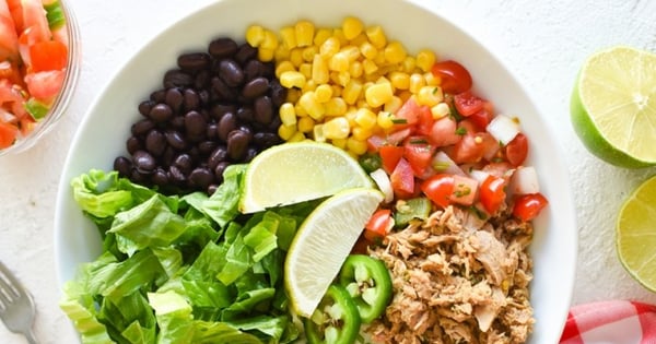 Mexican Tuna Salad Bowl