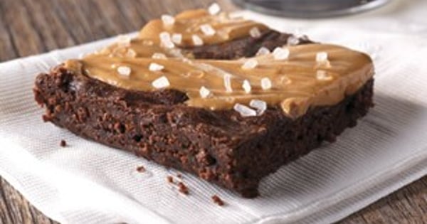 Salty Marbled Chocolate-Peanut Butter Brownies