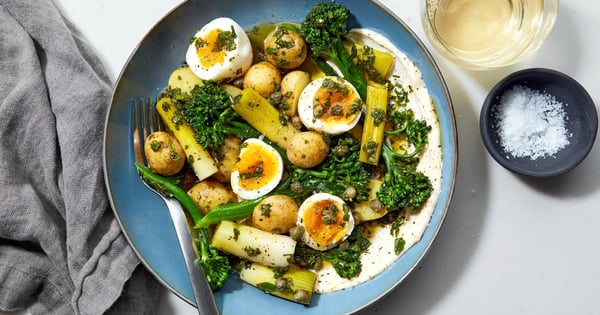 Steamed Winter Veggie Bowls