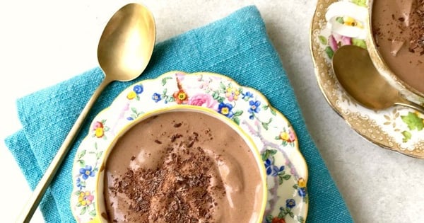 Healthy Greek Yogurt Chocolate Pudding