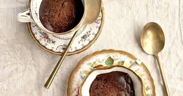 5-Minute Blender Chocolate Pots are Deliciously Simple