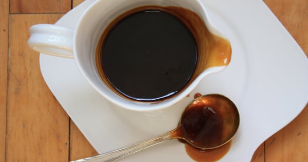 Quick coffee toffee sauce