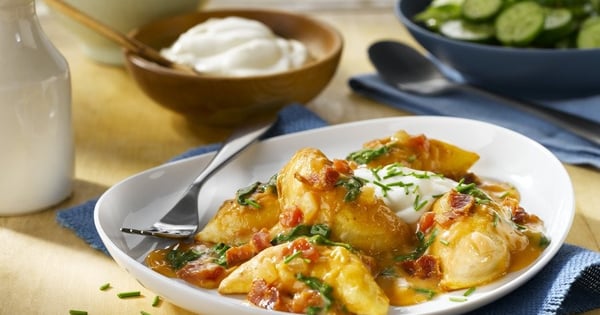 Quick & Creamy Perogies