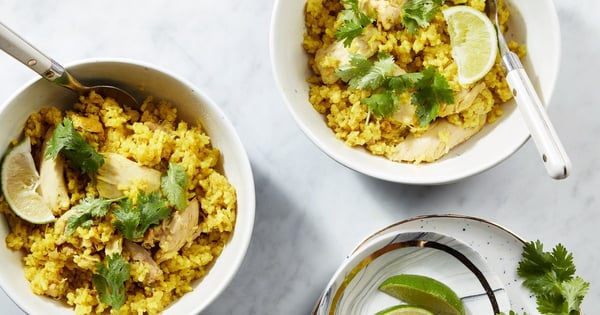 Spiced Coconut Chicken and Rice