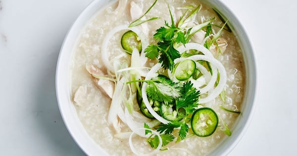 Vietnamese Chicken Soup With Rice