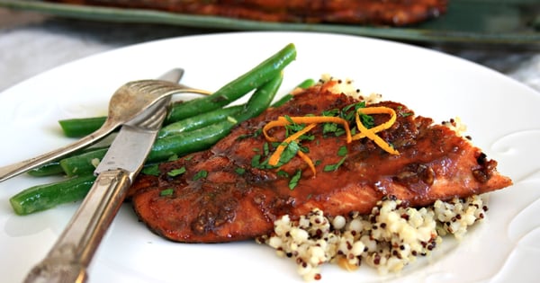 Five-spice glazed salmon recipe is dinner-party delicious, exotic and easy