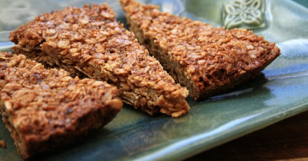 Gluten-free oatmeal flax bars – sweet snack food extraordinaire