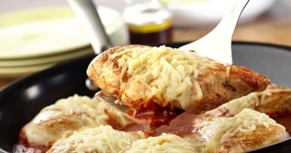 Easy Skillet Chicken Parm