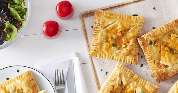 Vegetable Puff Pastry Pockets