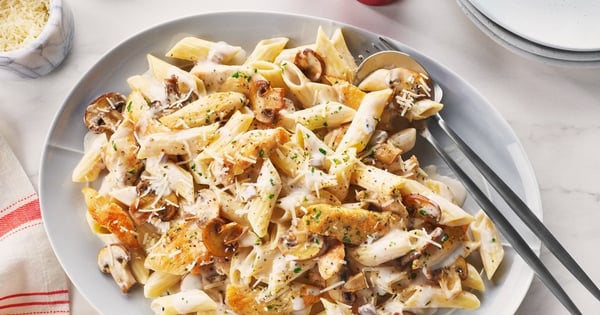 Chicken & Mushroom Pasta