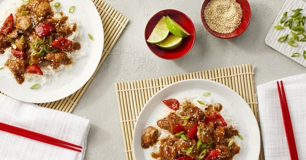 Sesame Chicken Stir Fry