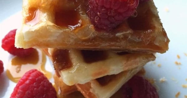 Puff Pastry Waffles